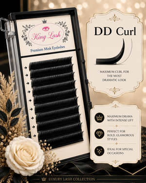King Lash Mink Faux Lashes Type DD Curl