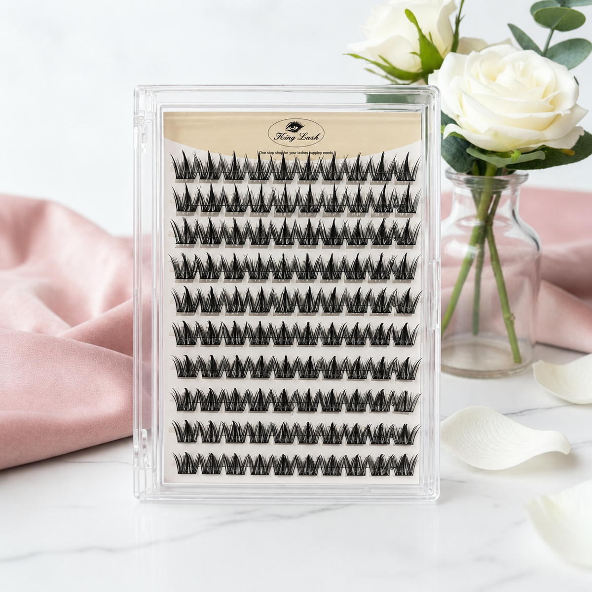 King Lash F38 Premade Lash Clusters
