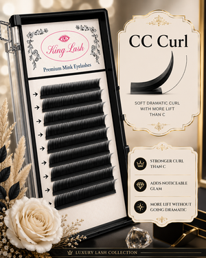 King Lash Mink Faux Lashes Type CC Curl