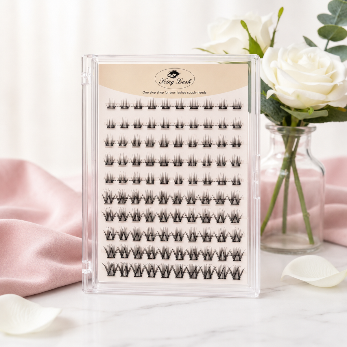 King Lash F2 Premade Lash Clusters