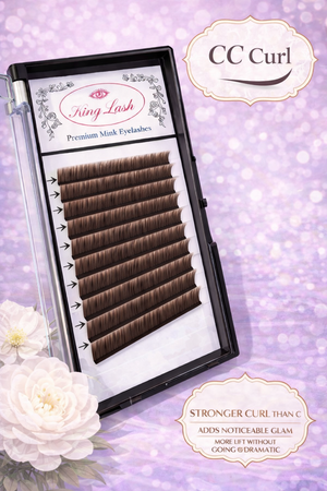 King Lash Mink Faux Lashes Type CC Curl