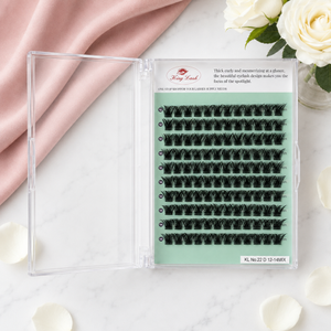 King Lash No. 22 D Curl Premade Lash Fans