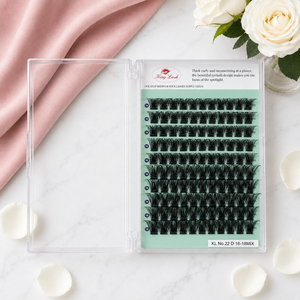 King Lash No. 22 D Curl Premade Lash Fans