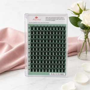 King Lash No. 1 D Curl Premade Lash Fans