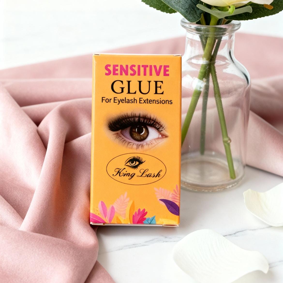 King Lash Sensitive Glue For Eyelash Extensions - 15ml