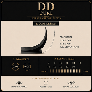 King Lash Mink Faux Lashes Type DD Curl