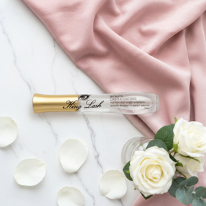 King Lash Clear Coating Mascara 10ml – Lash Coating Essence for Eyelash Extensions, Clear Lash Sealant & Aftercare Mascara
