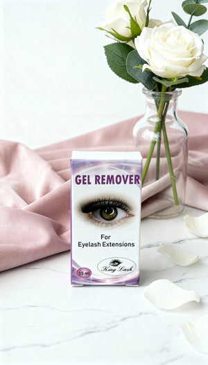 King Lash Gel Remover For Eyelash Extension Glue - 15ml