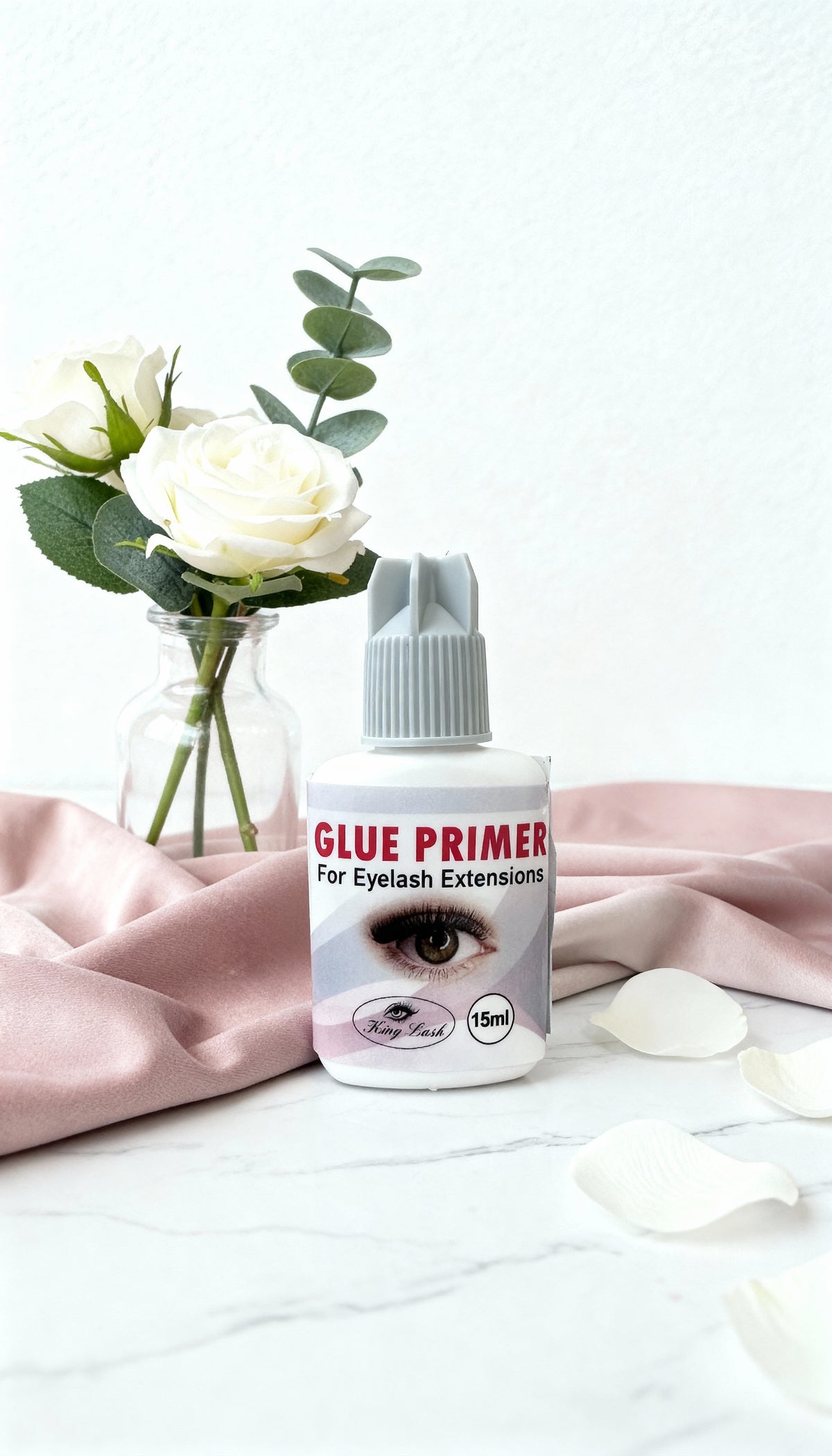 King Lash Professional Glue Primer For Eyelash Extension Glue - 15ml