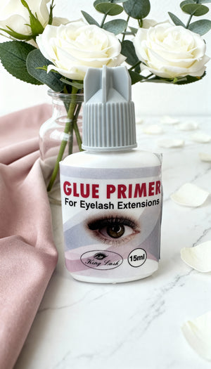 King Lash Professional Glue Primer For Eyelash Extension Glue - 15ml