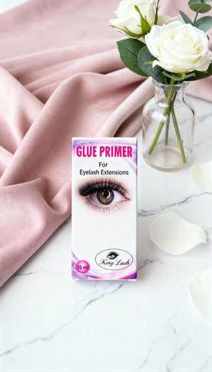 King Lash Professional Glue Primer For Eyelash Extension Glue - 15ml