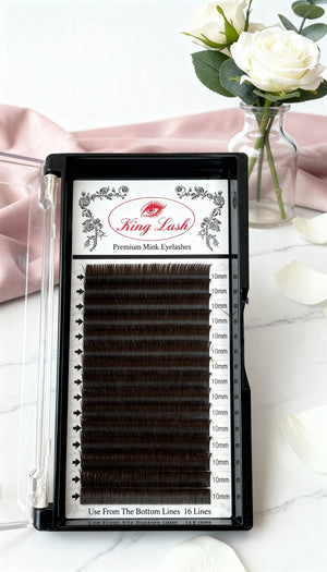 King Lash Mink Faux Lashes Type DD Curl