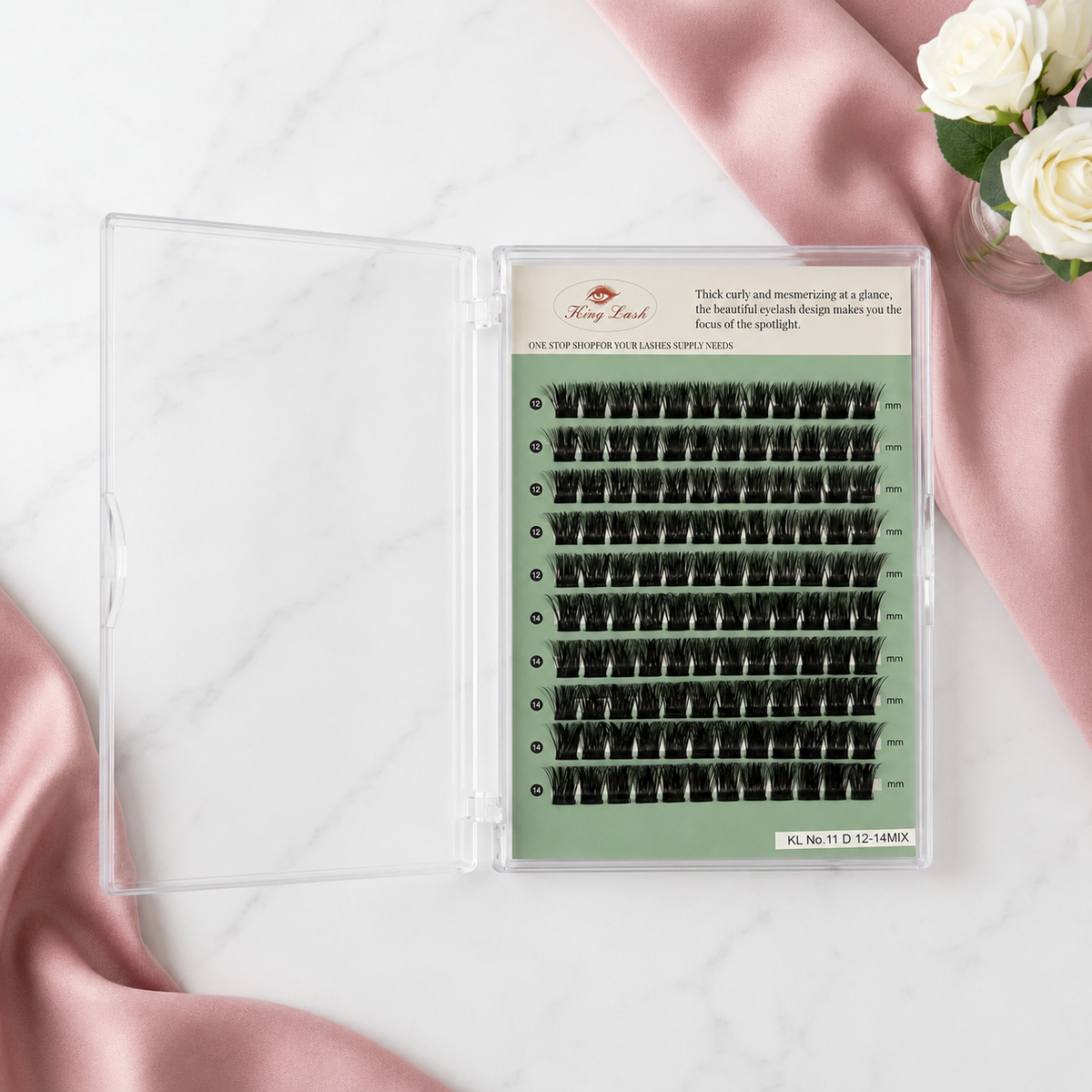 King Lash No. 11 Premade Lash Fans