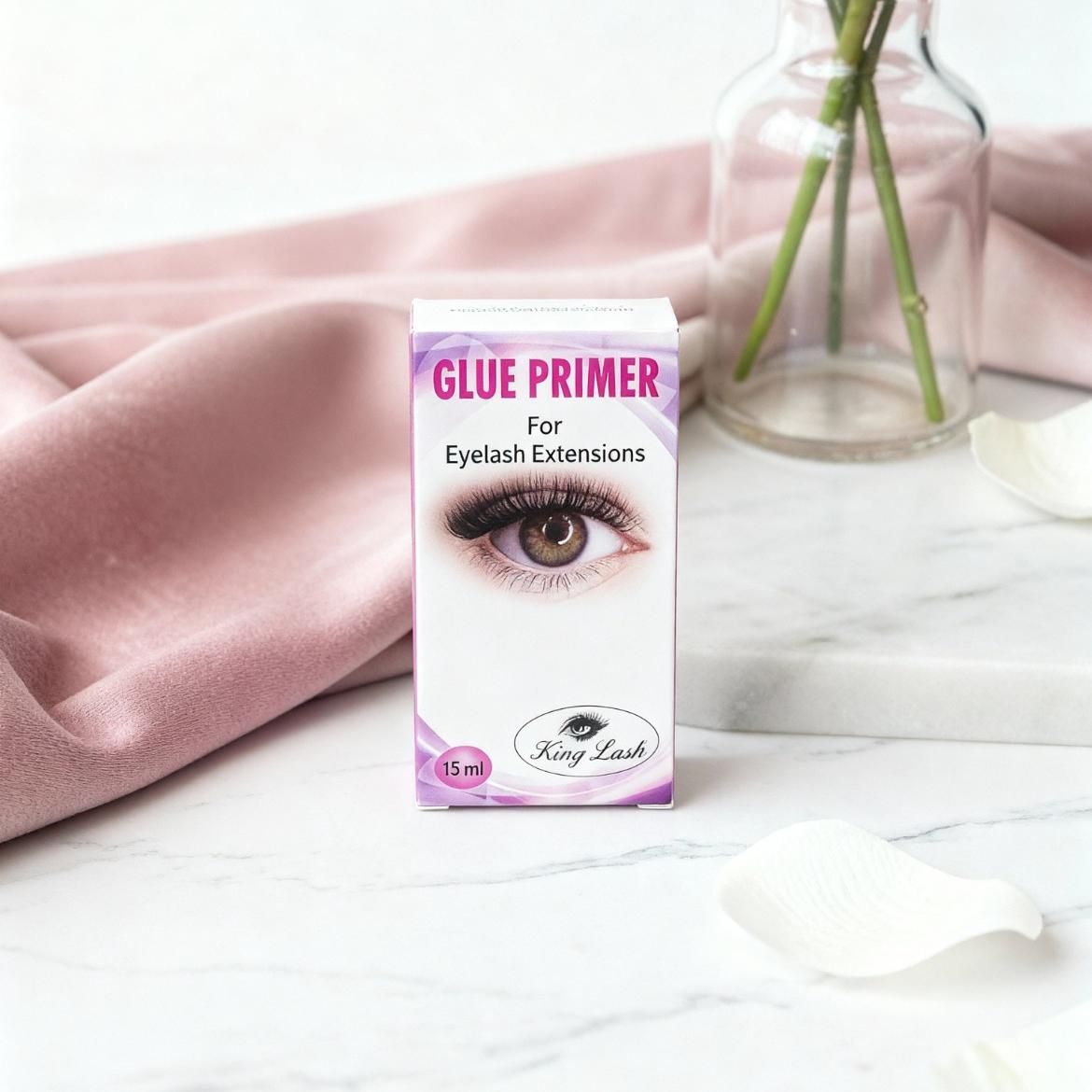 King Lash Professional Glue Primer For Eyelash Extension Glue - 15ml